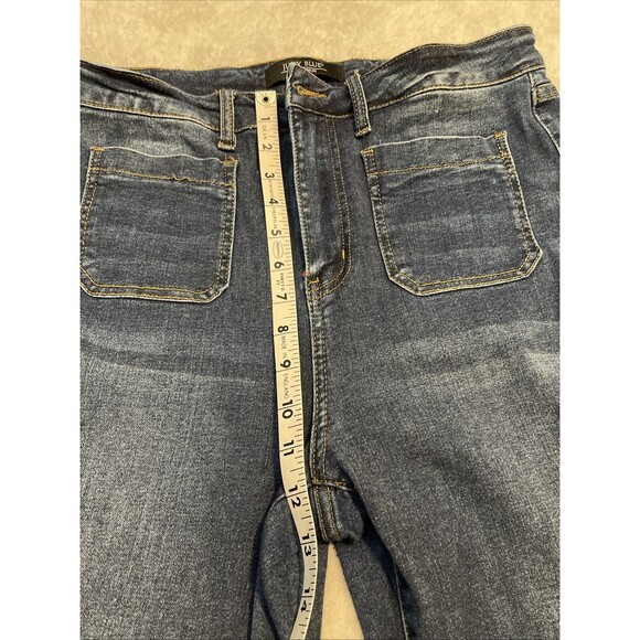 Judy Blue Womens Jeans Size 13/31 Dark Wash Flare Leg Denim Pants - Picture 8 of 14